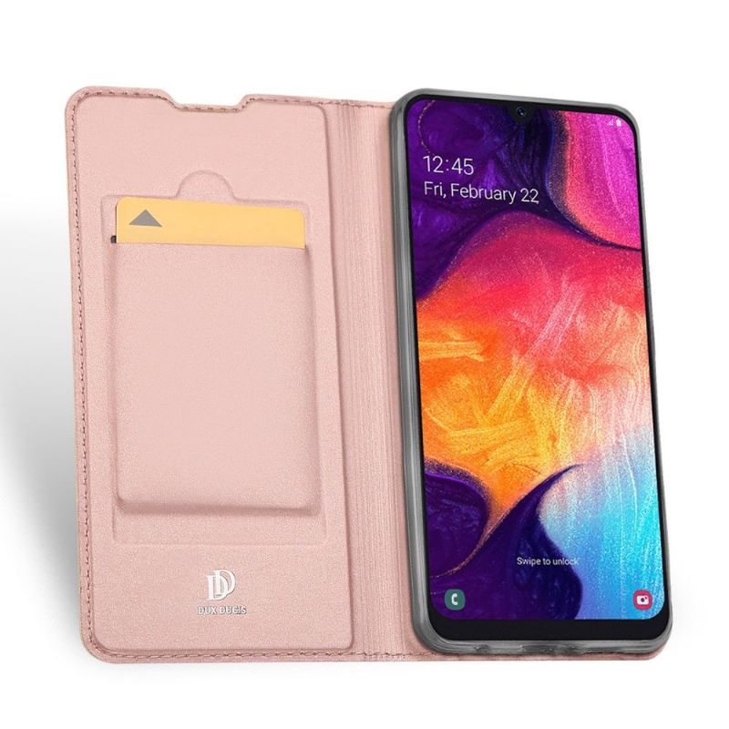 Samsung Galaxy A50 - Étui business imitation cuir