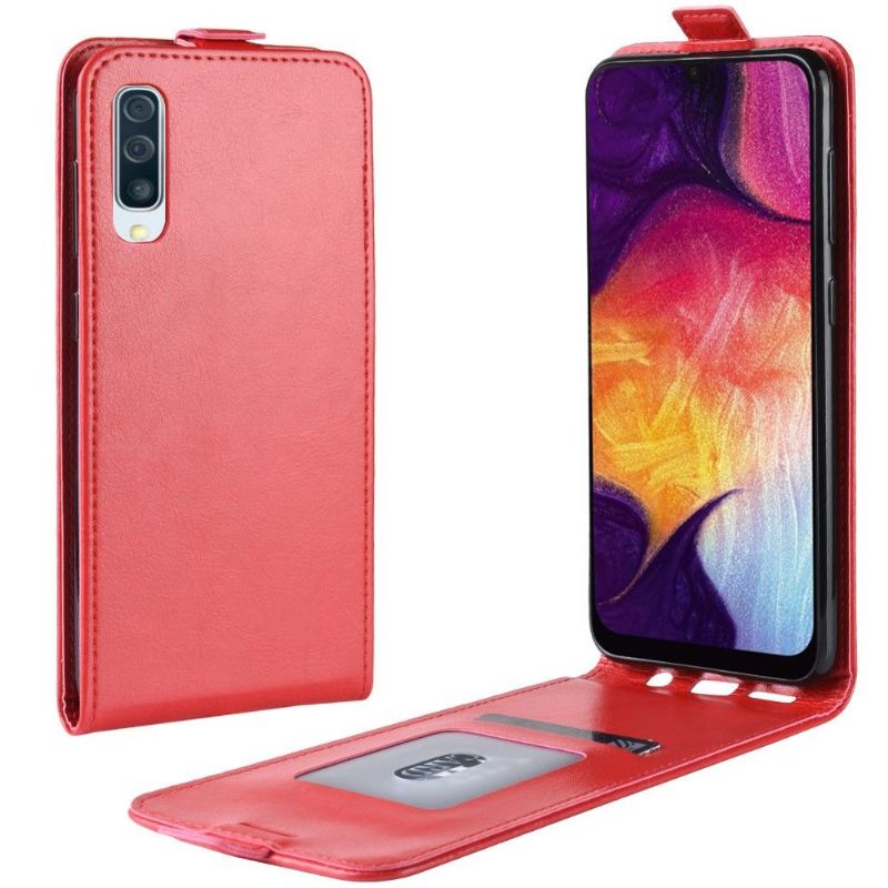 Samsung Galaxy A50 - Étui simili cuir avec rabat verticale