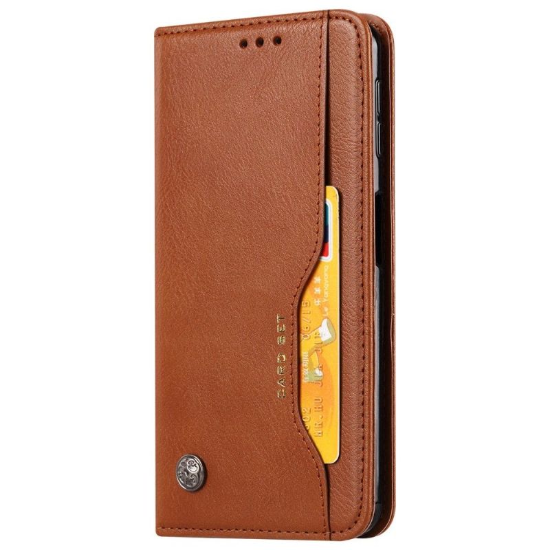 Samsung Galaxy A50 - Housse porte cartes cuir stand case