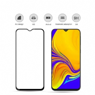 Samsung Galaxy A50 - Protection d’écran en verre trempé Full Size - Noir