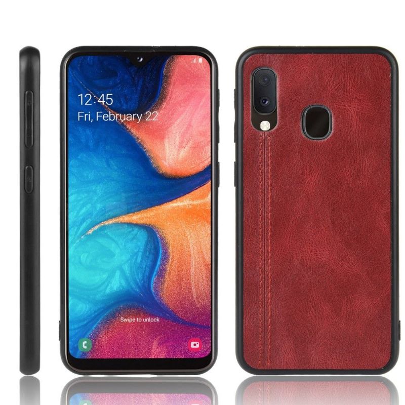 Coque Samsung Galaxy A20e Effet Cuir