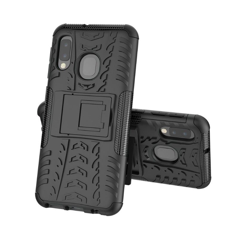 Samsung Galaxy A20e - Coque antidérapante avec support intégré