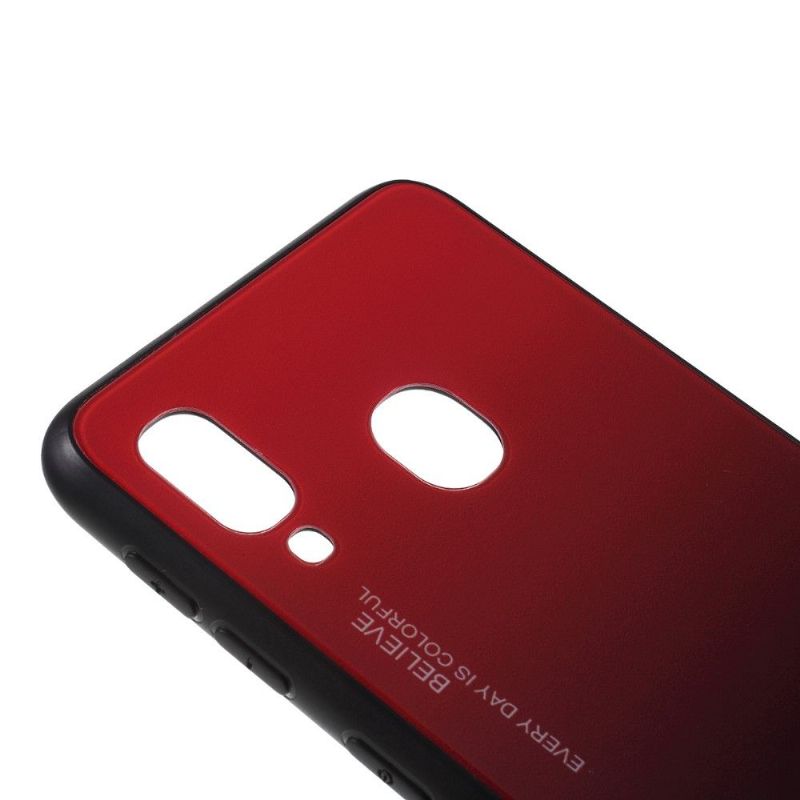 Samsung Galaxy A20e - Coque dégradé de couleurs