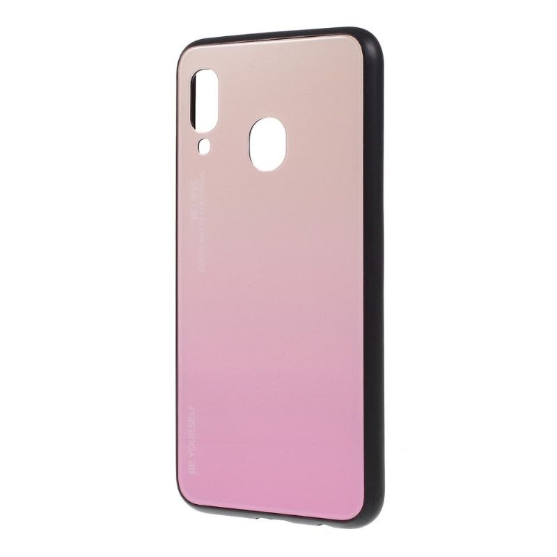 Samsung Galaxy A20e - Coque dégradé de couleurs