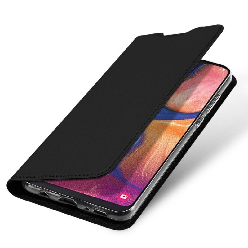 Samsung Galaxy A20e - Étui Business imitation cuir