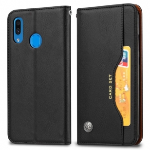 Samsung Galaxy A20e - Étui cuir stand case