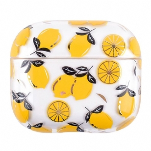 Coque AirPods 3 Citrons jaunes