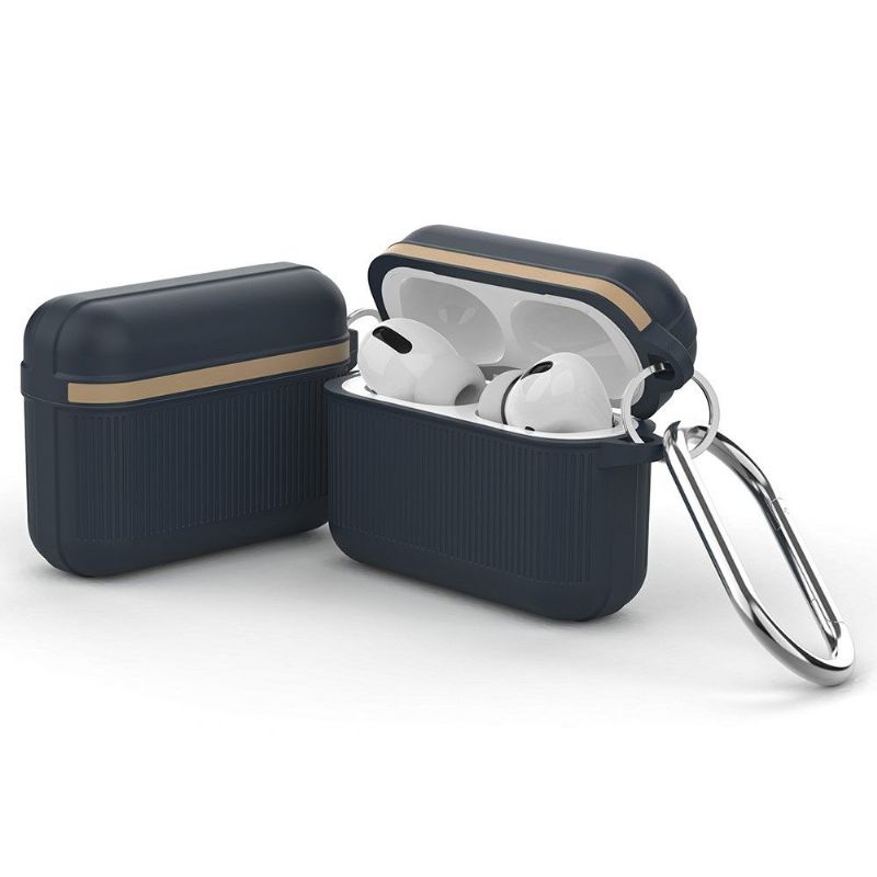 Protection coque AirPods 3 Suitcase avec mousqueton