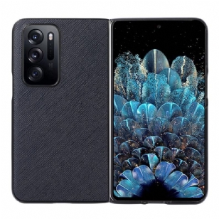 Coque Oppo Find N Cuir Véritable Texturé