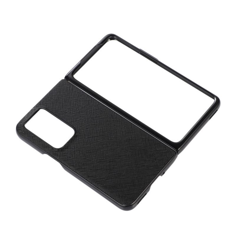 Coque Oppo Find N Cuir Véritable Texturé