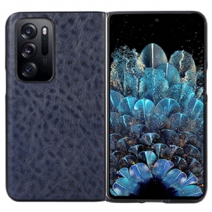 Coque Oppo Find N Design Cuir Texturé