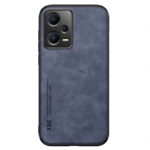 Coque Xiaomi Redmi Note 12 Pro Plus Cuir Effet Cuir X&E