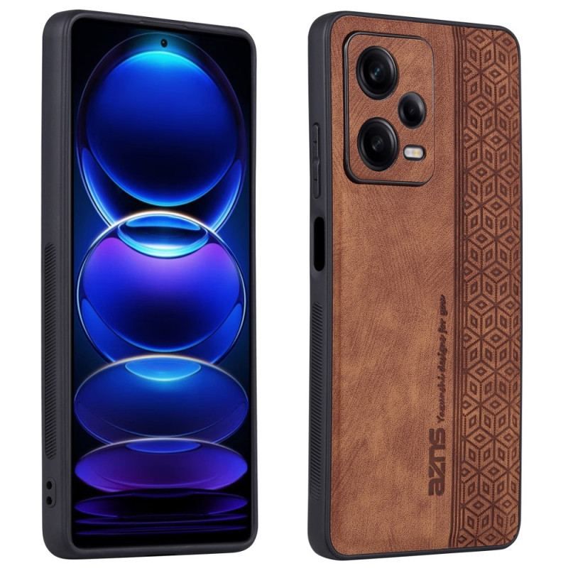 Coque Xiaomi Redmi Note 12 Pro Plus Effet Cuir AZNS