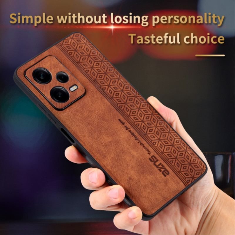 Coque Xiaomi Redmi Note 12 Pro Plus Effet Cuir AZNS