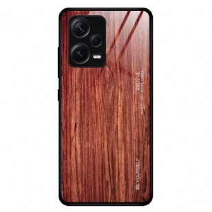 Coque Xiaomi Redmi Note 12 Pro Plus Verre Trempé Design Bois