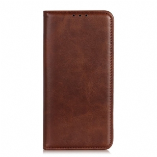 Flip Cover Xiaomi Redmi Note 12 Pro Plus Cuir Fendu Classique