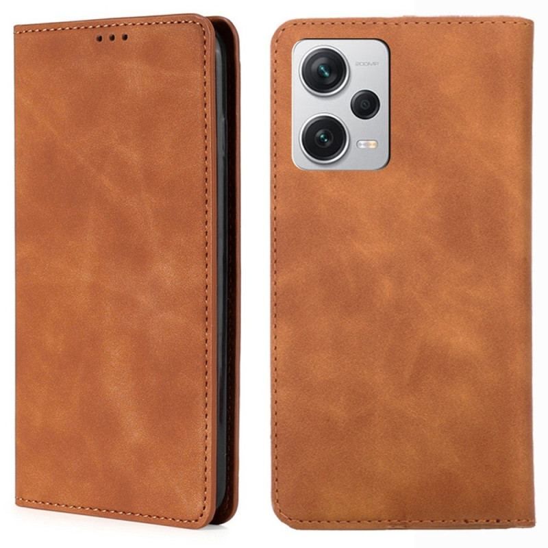 Flip Cover Xiaomi Redmi Note 12 Pro Plus Série Vintage