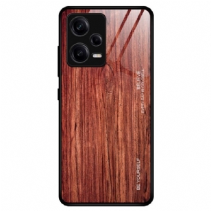 Coque Xiaomi Redmi Note 12 Pro Verre Trempé Design Bois