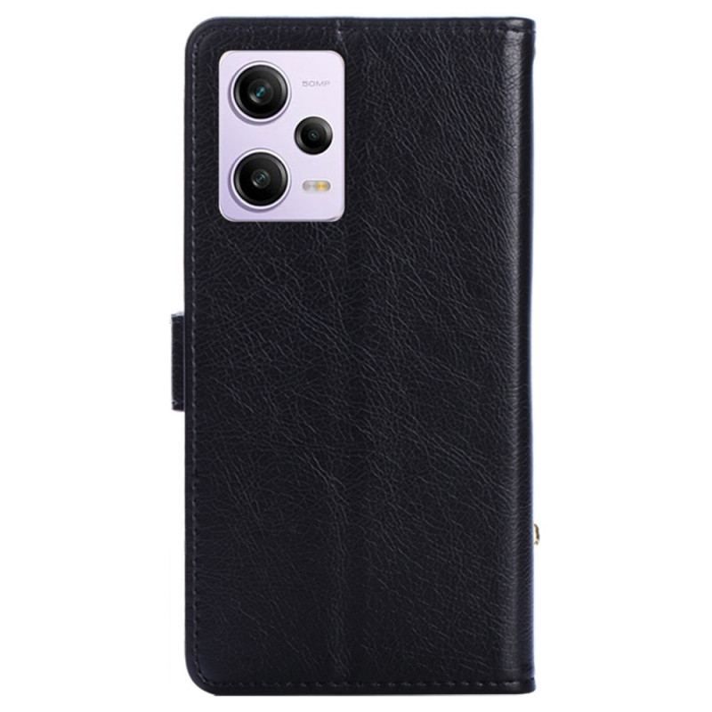 Housse Xiaomi Redmi Note 12 Pro/Poco X5 Pro 5G Porte-Monnaie Zippé