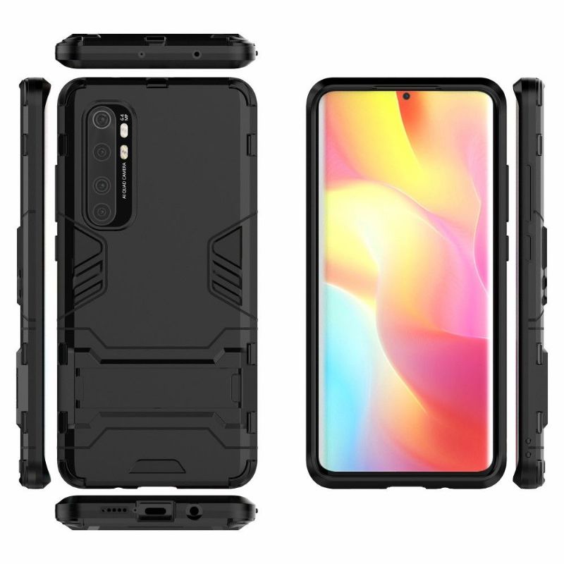 Coque Xiaomi Mi Note 10 Lite cool guard avec support intégré