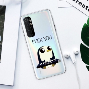 Coque Xiaomi Mi Note 10 Lite Pingouin Piano