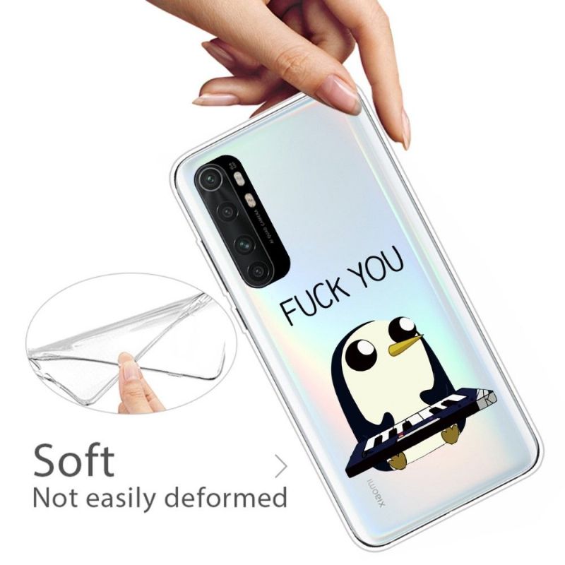 Coque Xiaomi Mi Note 10 Lite Pingouin Piano