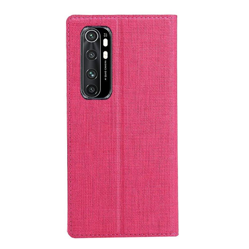 Housse Xiaomi Mi Note 10 Lite Croisillons Fonction Support