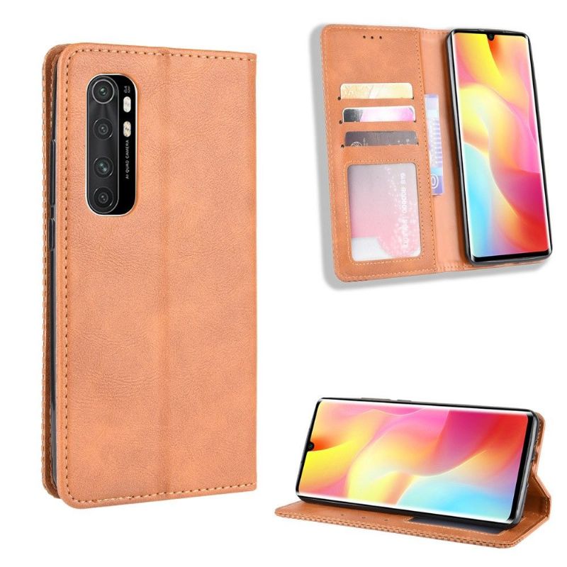 Housse Xiaomi Mi Note 10 Lite Le Cirénius Style Cuir