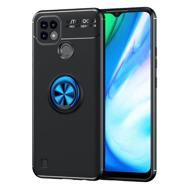 Coque Realme C21 silicone avec support rotatif