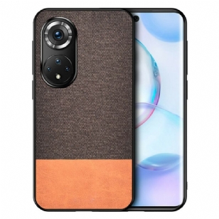 Coque Honor 50 / Huawei Nova 9 Bi-texture Simili Cuir