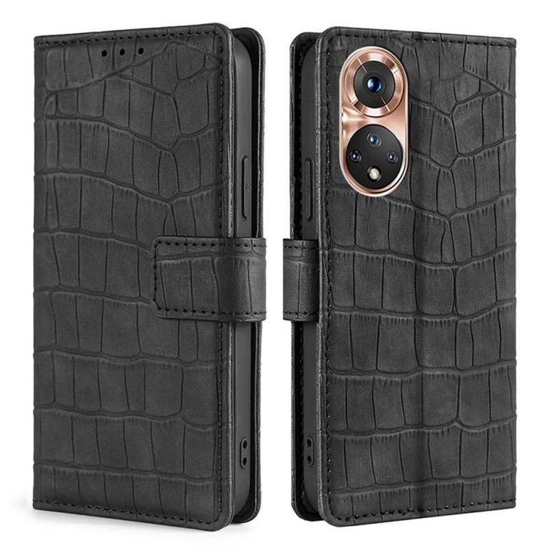 Housse Honor 50 / Huawei Nova 9 Skin-Touch Crocodile