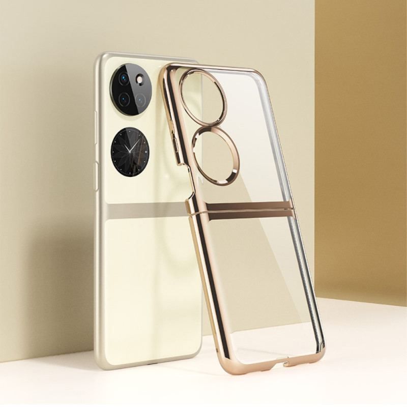 Coque Huawei P50 Pocket Transparente Colorée