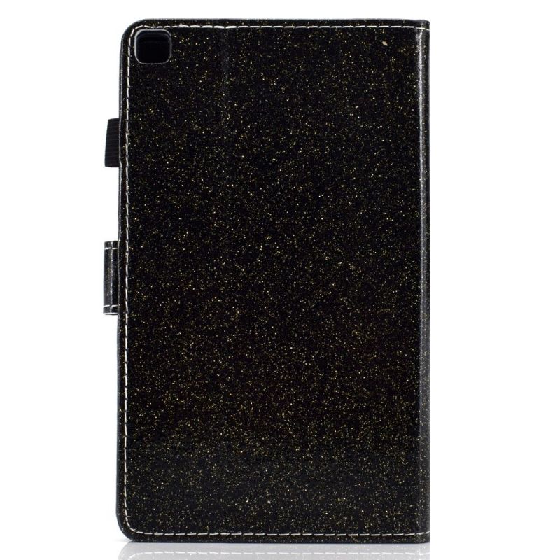 Housse Samsung Galaxy Tab S6 Lite Paillettes - Noir