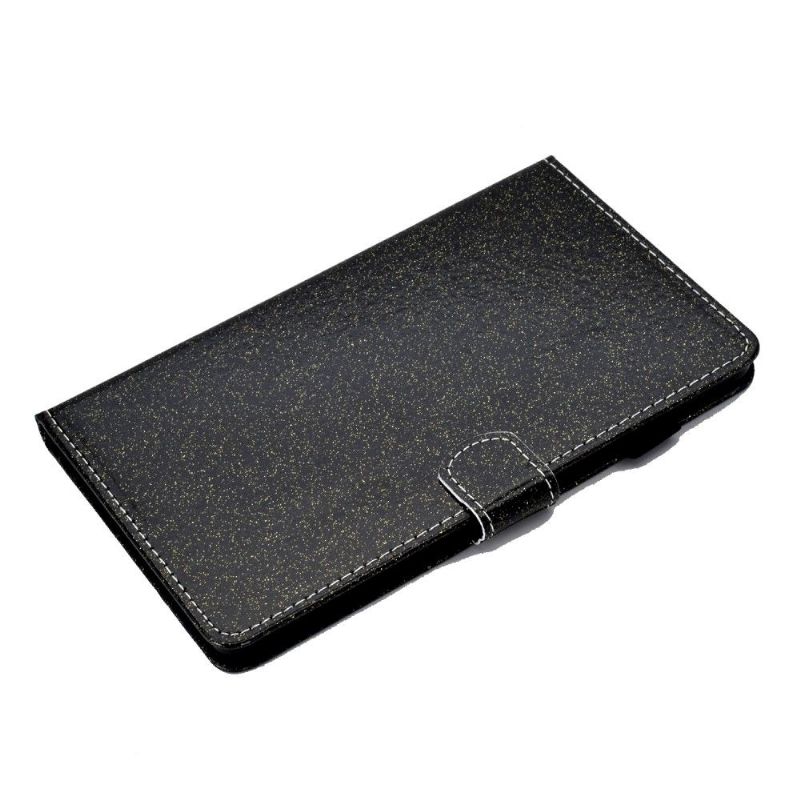 Housse Samsung Galaxy Tab S6 Lite Paillettes - Noir