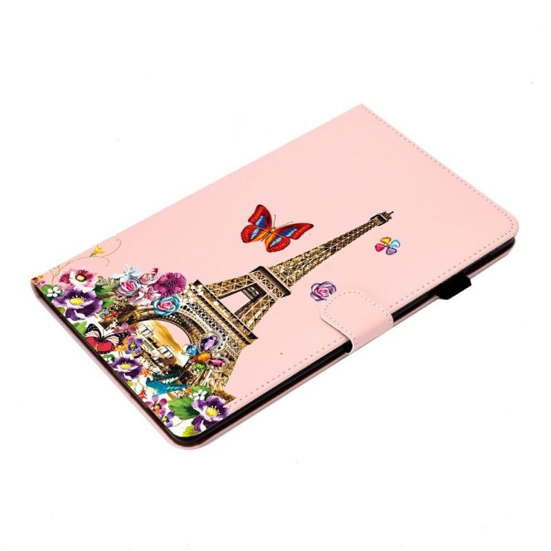 Housse Samsung Galaxy Tab S6 Lite Tour Eiffel Printemps