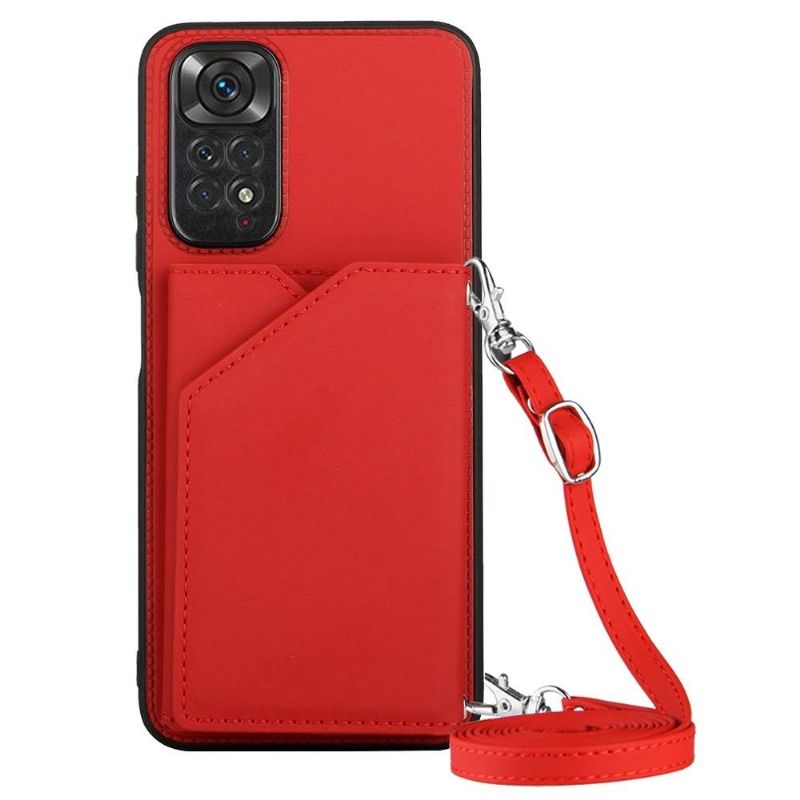 Coque Xiaomi Redmi Note 11 / 11S AUDE sangle multi compartiments