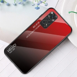 Coque Xiaomi Redmi Note 11 / 11S dégradé de couleurs