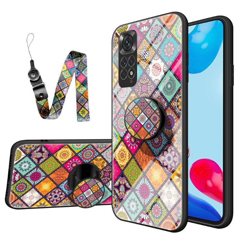 Coque Xiaomi Redmi Note 11 / 11S Kaleidoscope Mandala avec support