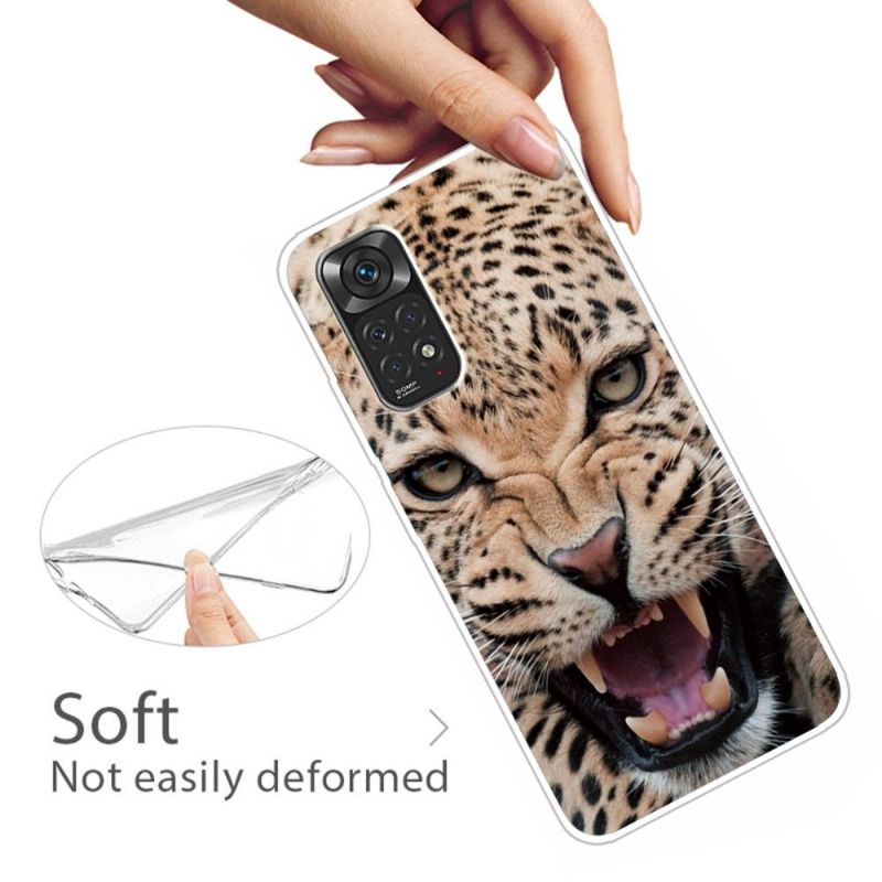 Coque Xiaomi Redmi Note 11 / 11S Leopard Rugissant