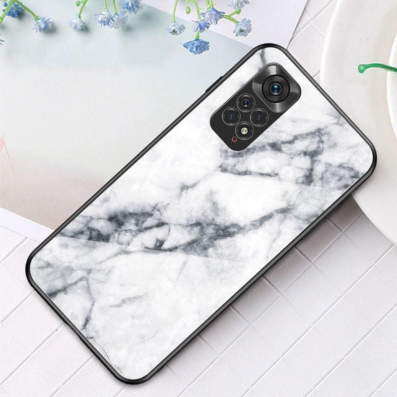 Coque Xiaomi Redmi Note 11 / 11S Marbre Lina verre trempé