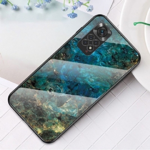 Coque Xiaomi Redmi Note 11 / 11S Marbre Océane verre trempé