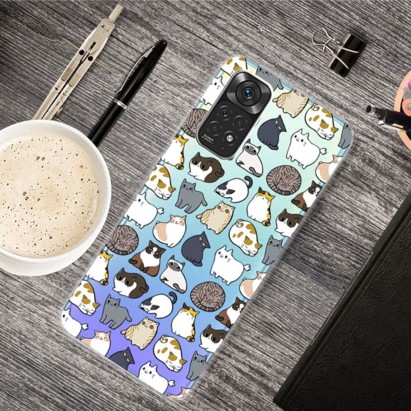 Coque Xiaomi Redmi Note 11 / 11S multiples chats