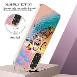 Coque Xiaomi Redmi Note 11 / 11S Never Stop Dreaming avec bague