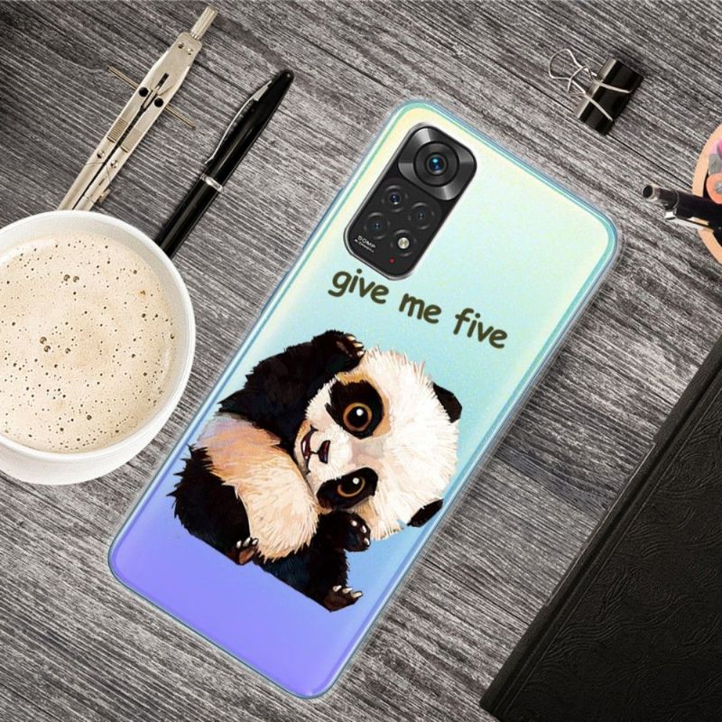 Coque Xiaomi Redmi Note 11 / 11S Panda "Give me five"