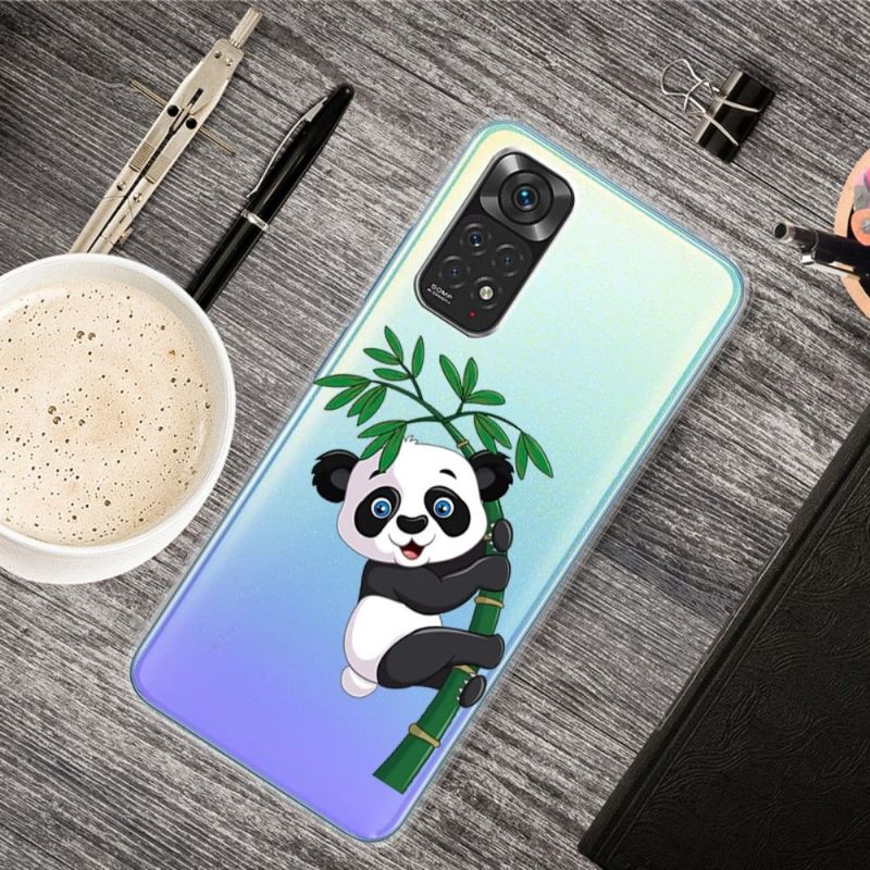 Coque Xiaomi Redmi Note 11 / 11S Panda sur bambou