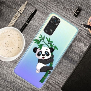 Coque Xiaomi Redmi Note 11 / 11S Panda sur bambou