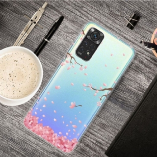 Coque Xiaomi Redmi Note 11 / 11S pétales de fleurs