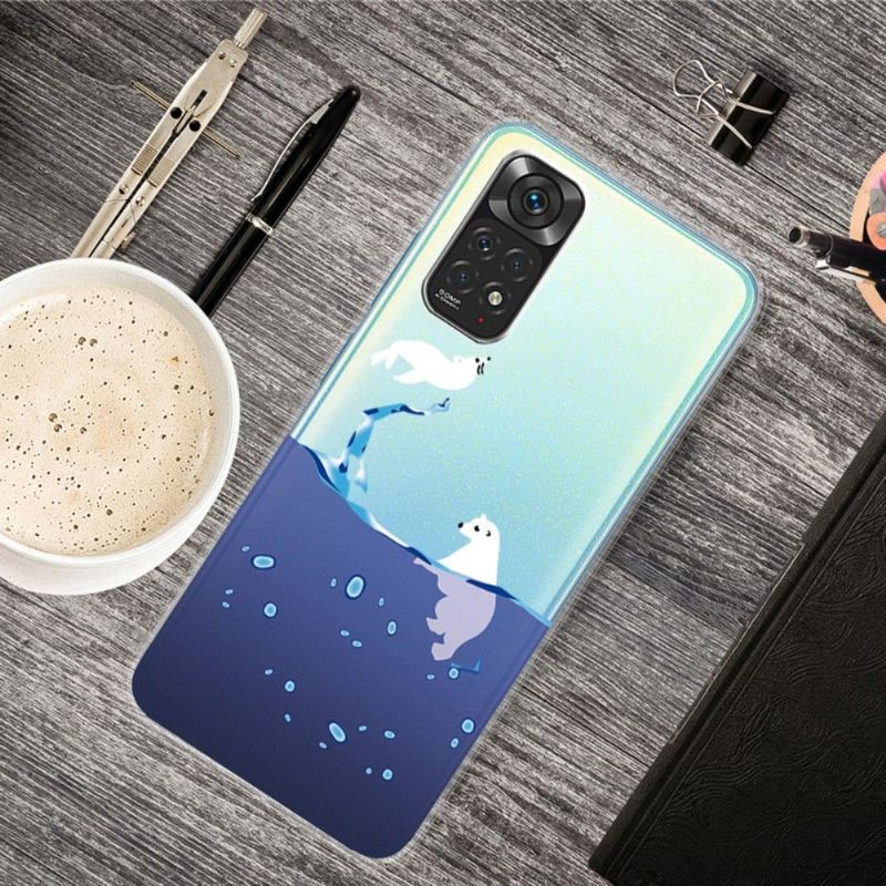 Coque Xiaomi Redmi Note 11 / 11S Phoque et Ours blanc