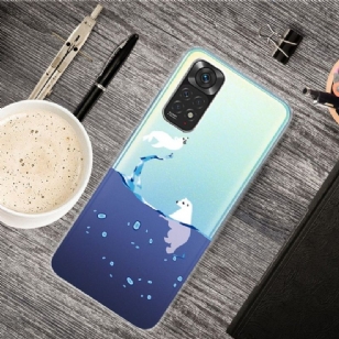 Coque Xiaomi Redmi Note 11 / 11S Phoque et Ours blanc