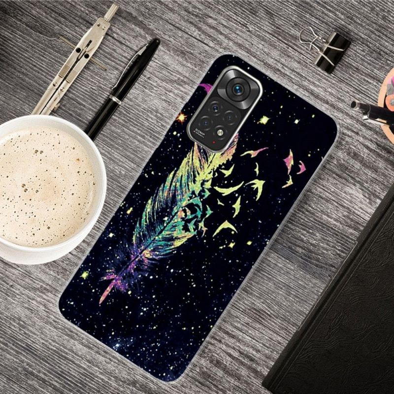 Coque Xiaomi Redmi Note 11 / 11S Plume et Oiseaux